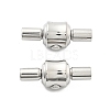 304 Stainless Steel European Clasps STAS-Z115-04P-08-1