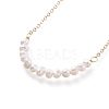 Natural Cultured Freshwater Pearl Beaded Necklaces X-NJEW-JN02746-1
