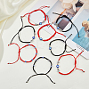 8Pcs 8 Style Lampwork Evil Eye Braided Bead Bracelets Set BJEW-FI0001-45-4