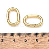 Brass Spring Gate Clasps KK-CBA50B0-29G-3