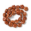 Natural Red Jasper Beads Strands G-H023-B04-01-3