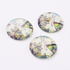 Tempered Glass Cabochons GGLA-33D-7-2