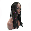 Iron Dreadlocks Beads Hair Decoration X-IFIN-S696-10G-3