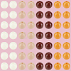 Opaque Acrylic Beads SACR-PA0001-04A-01-6