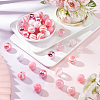 1 Set Opaque Acrylic Beads Set MACR-PH0001-51C-4