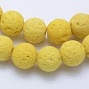 Natural Lava Rock Beads Strands G-F531-8mm-G15-3