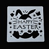 Easter Theme PET Plastic Drawing Painting Stencils Templates DIY-P080-A01-2