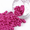 Baking Paint Glass Seed Beads SEED-US0003-4mm-K24-1