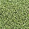 DIY Craft Beads 12/0 Opaque Colors Lustered Round Glass Seed Beads X-SEED-A012-2mm-124-3