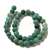 Natural & Dyed Crackle Agate Bead Strands G-T056-10mm-M-3
