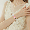 100Pcs Luminous Transparent Acrylic Beads OACR-PA0002-04-6