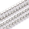 Iron Rhinestone Strass Chains CH-YW0003-01C-NF-2