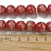 Handmade Lampwork Beads Strands BLOW-D006-07C-4
