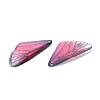 Transparent Resin Pendants RESI-Q216-001-3