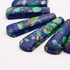 Regalite and Lapis Lazuli Beads Strands G-P298-E01-2