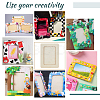 Wood Photo Frame Stands DIY-WH0196-15-6