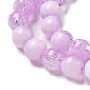 Crackle Glass Beads X1-GLAA-U001-8mm-04-2