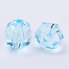 Transparent Acrylic Beads TACR-Q256-6mm-V38-3