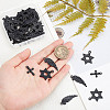 SUPERFINDINGS 48Pcs 3 Style Alloy Pendants FIND-FH0004-28-3