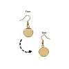 Brass Earring Hooks KK-PH0034-06-4