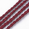 Braided Faux Suede Cord X-LW-Q008-2.7mm-1048-1