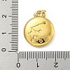 304 Stainless Steel Pendants Rhinestone Settings LS-STAS-O009-01K-G-3