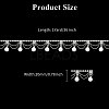 Glass Rhinestone Cup Chains CH-WH0014-01S-2