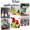 2Pcs Faux Fur Squares Fabric DIY-GF0011-26B-4