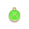 Alloy Enamel Pendants LS-X-ENAM-S124-01A-06H-2