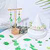 180Pcs 5 Styles Transparent Acrylic Pendants TACR-BM0001-04-4