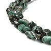 Natural Emerald Beads Strands G-P497-01E-15-4