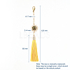 Polyester Tassel Big Pendant Decorations HJEW-JM00379-M-3