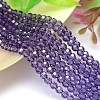 Imitation Austrian Crystal Bead Strands G-M181-8mm-26A-1