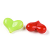Opaque Acrylic Beads X-SACR-N018-11-2
