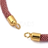 Nylon Cords Bracelet Makings Fit for Connector Charms AJEW-P116-02G-19-3