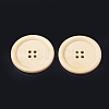 4-Hole Wooden Buttons X-WOOD-S040-40-1