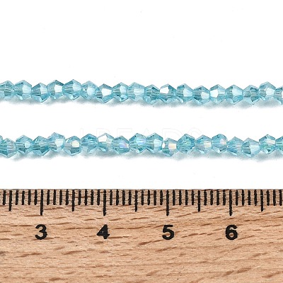 Glass Beads Strands EGLA-S056-2mm-03-1