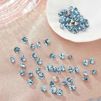 Preciosa&reg MAXIMA Crystal Round Stones Y-PRC-RBSS24-60000-1