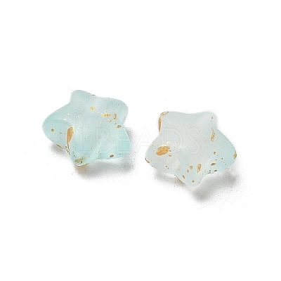 Gradient Color Transparent Acrylic Beads X1-OACR-M023-04I-1