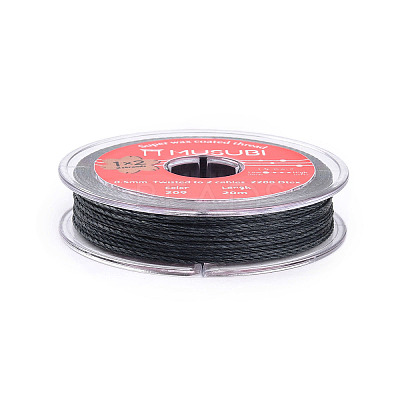 2-Ply Round Waxed Cotton Thread Cords YC-T004-01A-05-1