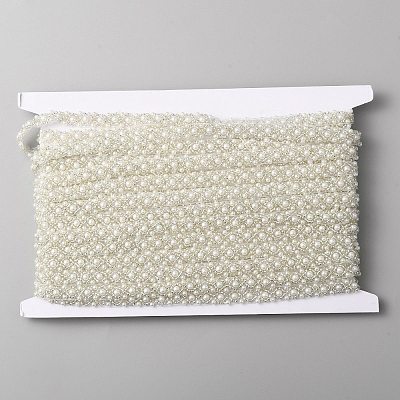 Resin Beaded Trim OCOR-WH0046-15A-1