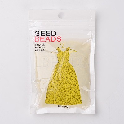 12/0 Opaque Colours Round Glass Seed Beads X-SEED-A010-2mm-42-1