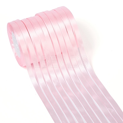 Breast Cancer Pink Awareness Ribbon Making Materials Valentines Day Gifts Boxes Packages Single Face Satin Ribbon RC10mmY004-1