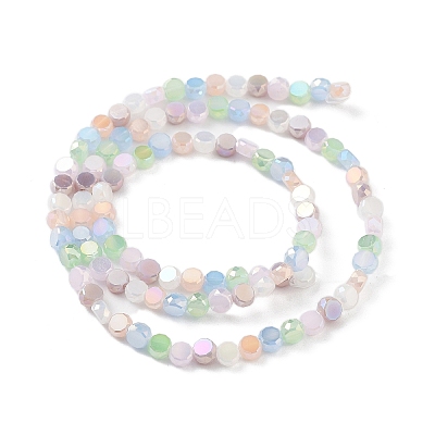 Electroplate Glass Beads EGLA-P056-01-1