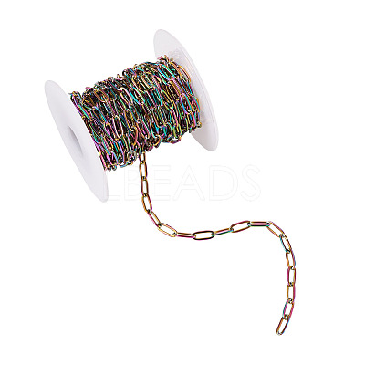 PVD Vacuum Plating 304 Stainless Steel Cable Chains CHS-TA0001-11-1