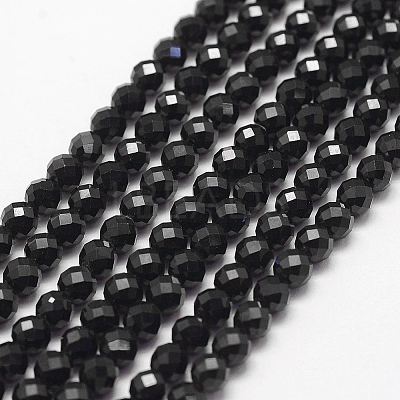 Natural Spinel Bead Strands G-P279-78-4mm-1