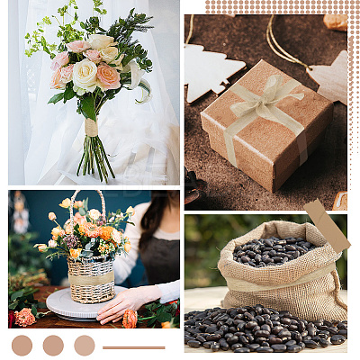 1 Roll Burlap Ribbon OCOR-CY0001-71A-1
