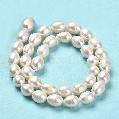Natural Cultured Freshwater Pearl Beads Strands PEAR-E016-091-1