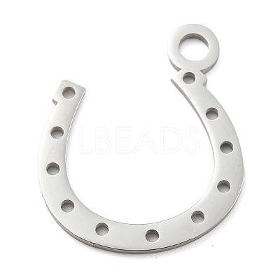 Non-Tarnish 304 Stainless Steel Pendants STAS-B056-13P-02-1