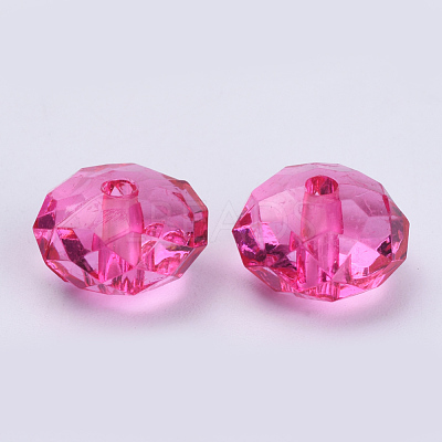 Transparent Acrylic Beads TACR-Q258-12mm-V08-1